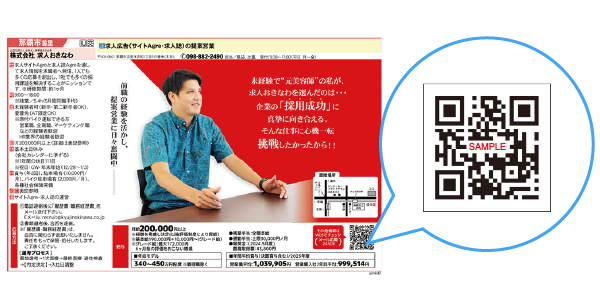 二次元コードを活用した流入